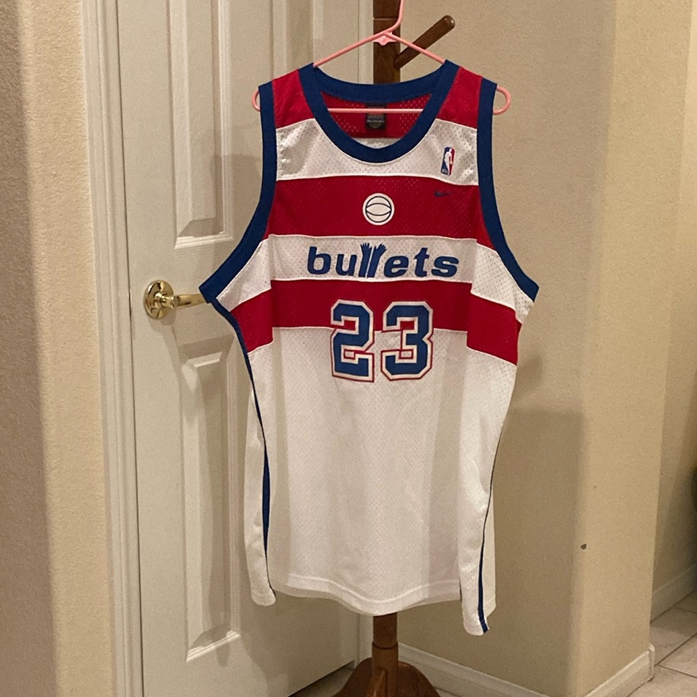 Michael Jordan Nike Swingman Bullets NBA Jersey Size 3XL